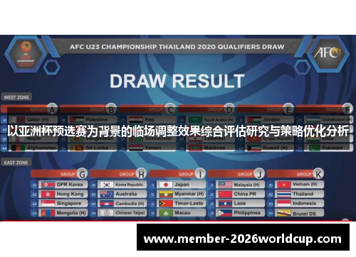以亚洲杯预选赛为背景的临场调整效果综合评估研究与策略优化分析